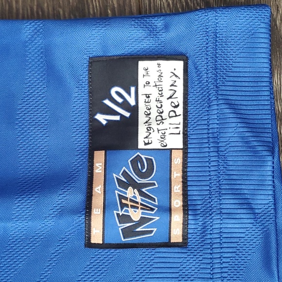 Nike Dri-FIT Lil Penny Hardaway Men's Premium Basketball Jersey PROS 1/2 XL New - Picture 2 of 10